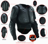 Daniel Smart Mfg. full motorcycle armor jacket features