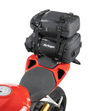 Kriega 30 liter drypack combination on Ducati motorcycle