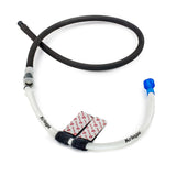Hands-free drinking tube kit for Kriega motorcycle hydration systems