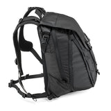 Side view of expanded Kriega Max28 motorcycle backpack