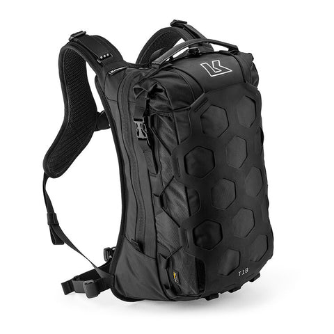 Kriega Trail18 motorcycle adventure backpack in black