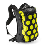 Kriega Trail18 motorcycle adventure backpack in lime color