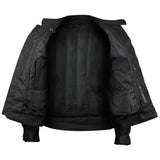 Vance Leather mass airflow reflective mesh motorcycle jacket with CE armor inside view