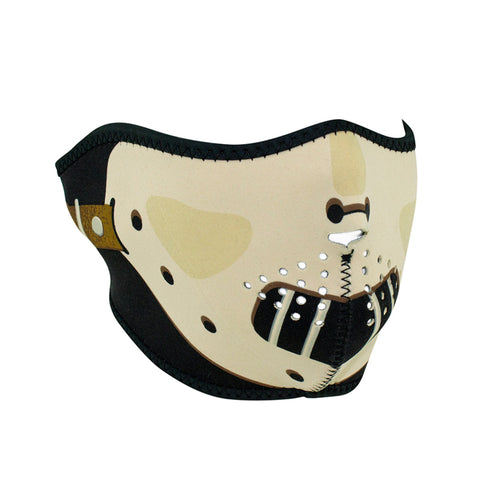 ZANheadgear neoprene half facemask with Hannibal design