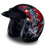 Daytona Helmets DC6-J Cruiser Motorcycle Helmet Joker Side View