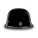 Daytona Helmets G1-A German motorcycle helmet gloss black rear view