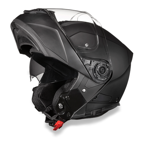 Daytona Glide modular motorcycle helmet MG1-B open view