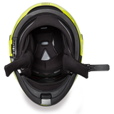 Daytona Helmets MG1-FY Glide Modular Motorcycle Helmet Fluorescent Yellow inside view