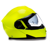 Daytona Helmets MG1-FY Glide Modular Motorcycle Helmet Fluorescent Yellow right side view