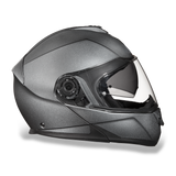 Daytona Helmets MG1-GM Glide Modular Motorcycle Helmet Gun Metal Grey Metallic Right Side View