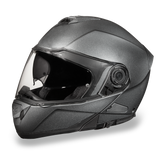 Daytona Helmets MG1-GM Glide Modular Motorcycle Helmet Gun Metal Grey Metallic Side View