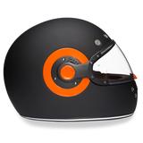 Daytona Helmets R1-O Retro Full Face Motorcycle Helmet Right Side View