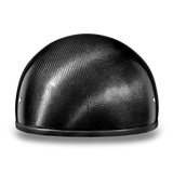 Carbon fiber motorcycle helmet front