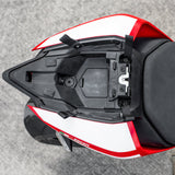 Overview of Ducati mounting points for Kriega US-Drypack fit-kit.